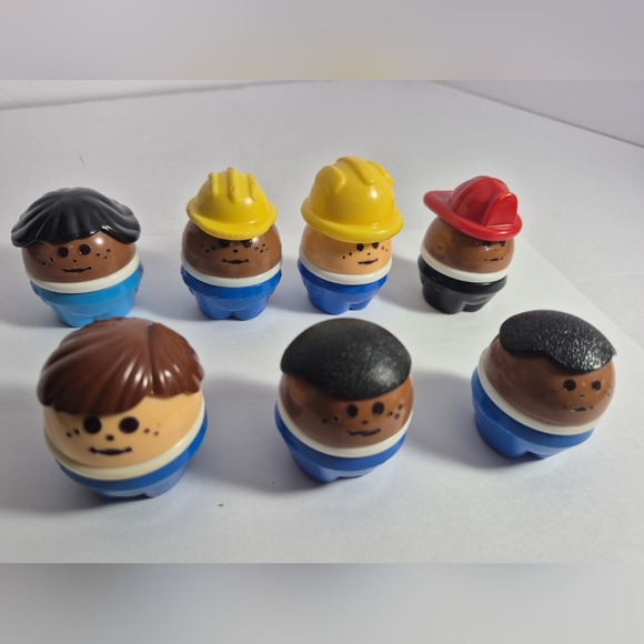 Vintage Little Tikes Toddle Tots N Friends Figures Chunky People Lot of 7 - Picture 8 of 13